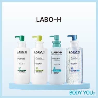 [LABO-H] LABO H Hair Loss Shampoo 400ml Scalp Strengthening / Scalp Cooling / Sensitive Derma / ANTI DANDRUFF