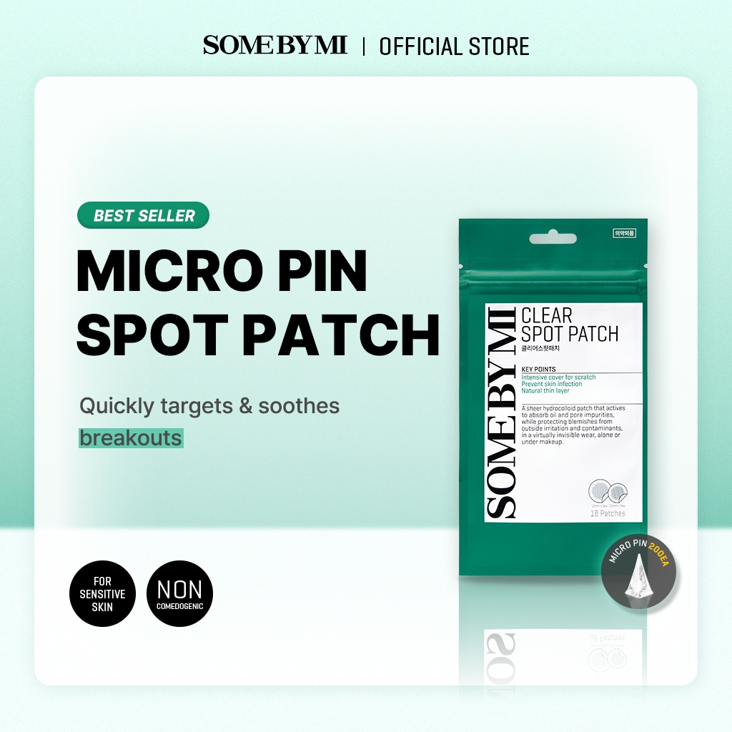 SOME BY MI Micro Pin Spot Patch [1ea], แผ่นแปะสิว, บรรเทาปัญหาสิว
