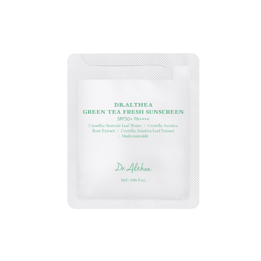 [ของขวัญฟรี] Dr.Althea Green Tea Fresh Sunscreen 2ml