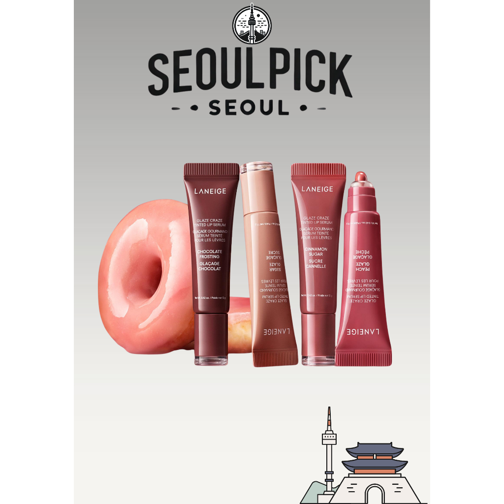 [LANEIGE] Glaze Craze Tinted Lip Serum 12g