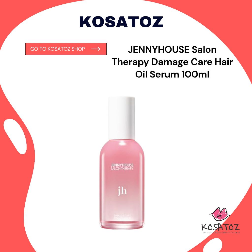 JENNYHOUSE Salon Therapy Damage Care Hair Oil Serum 100ml