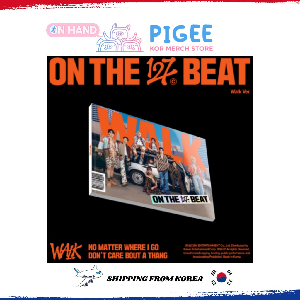 NCT 127 - [ WALK ] 6TH ALBUM (WALK Ver.)
