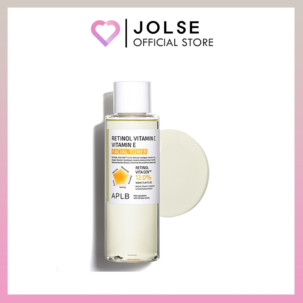 APLB Retinol Vitamin C Vitamin E Facial Toner 160ml