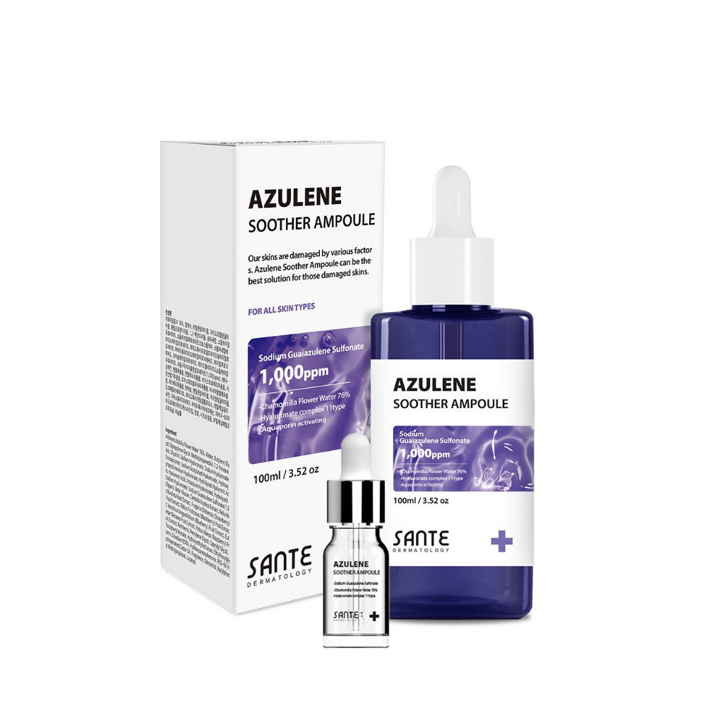 [SANTE] Azulene SOOTHER AMPOULE 100ml