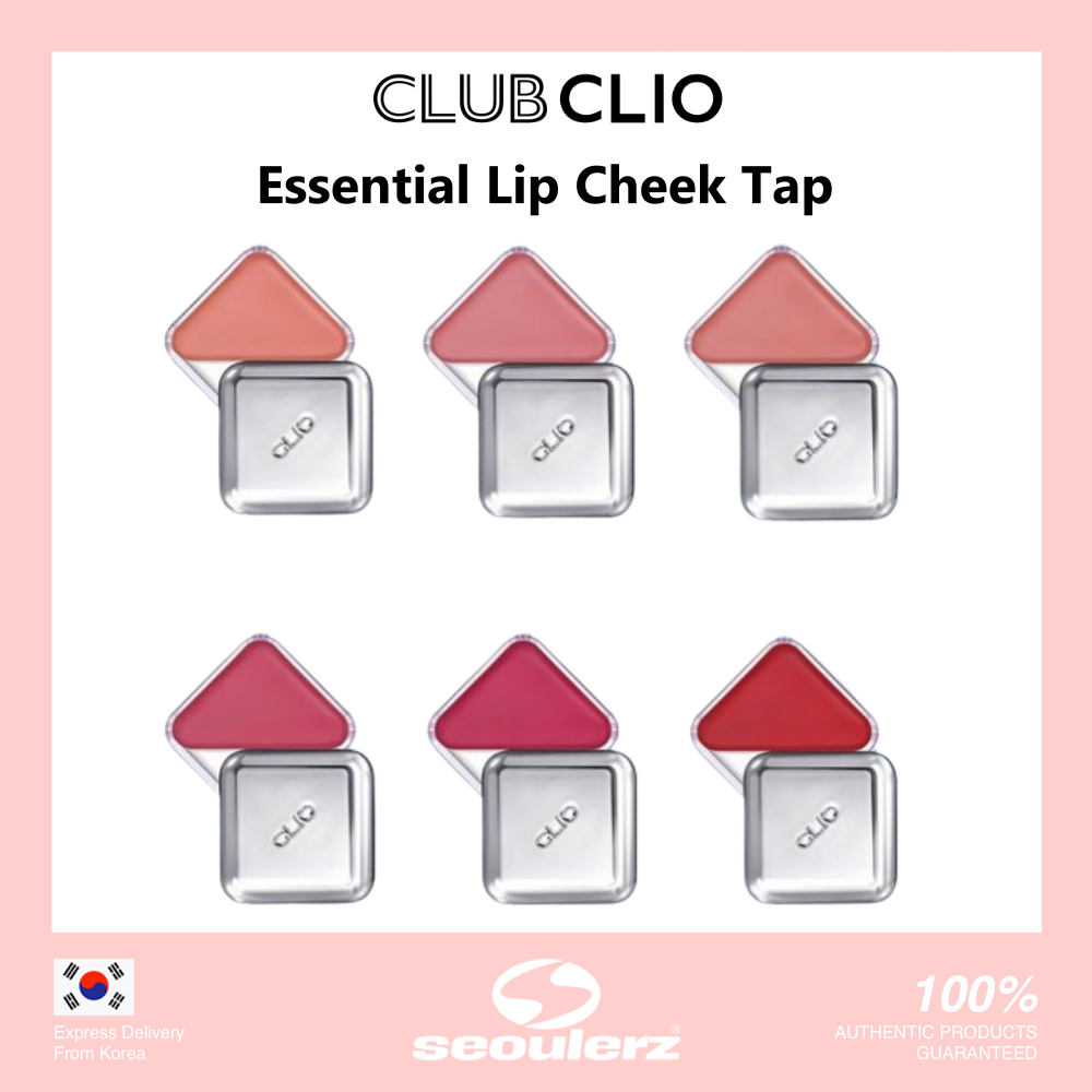 [Clio] <NEW> Essential Lipcheek Tap 6 สี