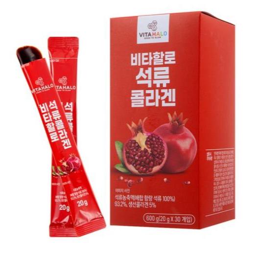 Vitahalo Pomegranate Collagen Stick 600g (20g x 30ea)