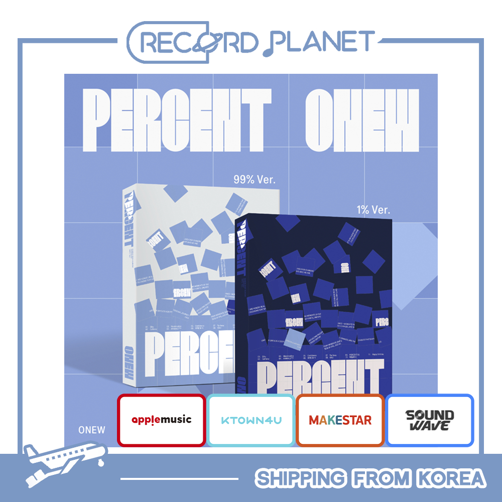 [POB] ONEW - [PERCENT] (Photobook Ver.)