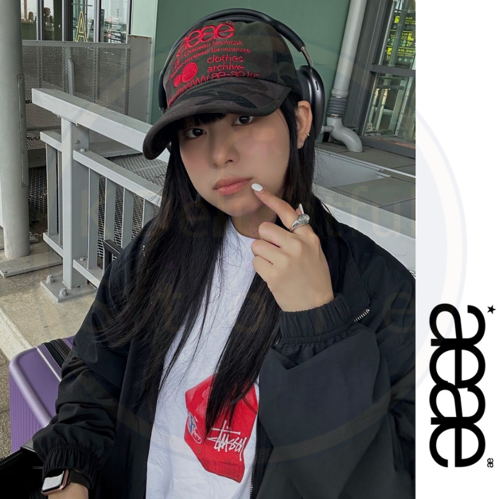 AEAE WEB LOGO CAMO 5 PANNEL CAP ราคา ถูกที่สุด ดีลบีเคเค แกลเลอรีภาพที่ 6