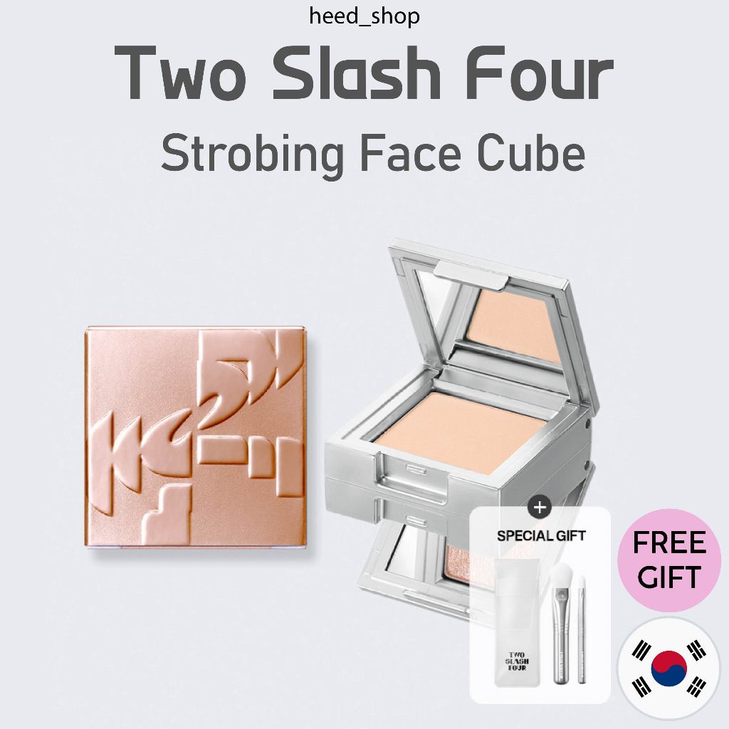 [ Two SLASH FOUR ] Strobing Face Cube + 2 แปรง