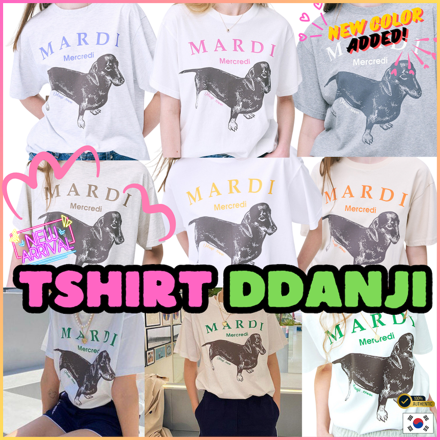 [Mardi Mercredi] TSHIRT DDANJI /เสื้อ mardi แท้