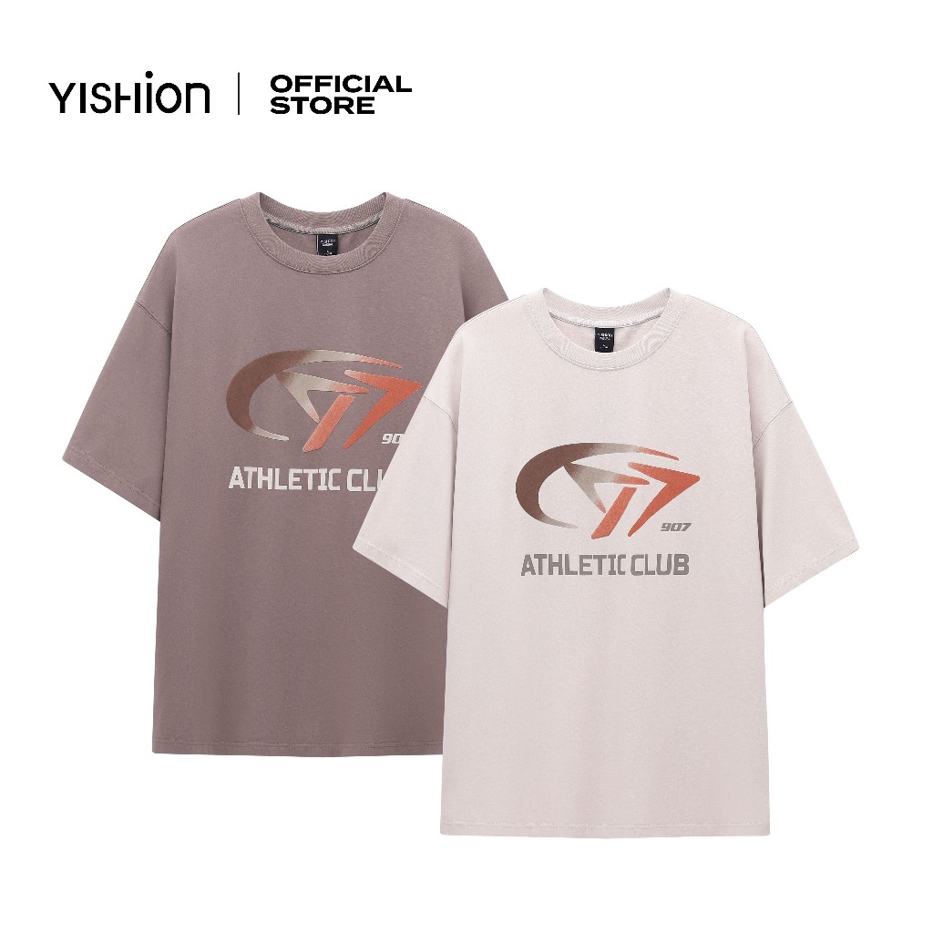 YISHION Athletic Club 97 เสื้อยืดสําหรับผู้ชาย 1012