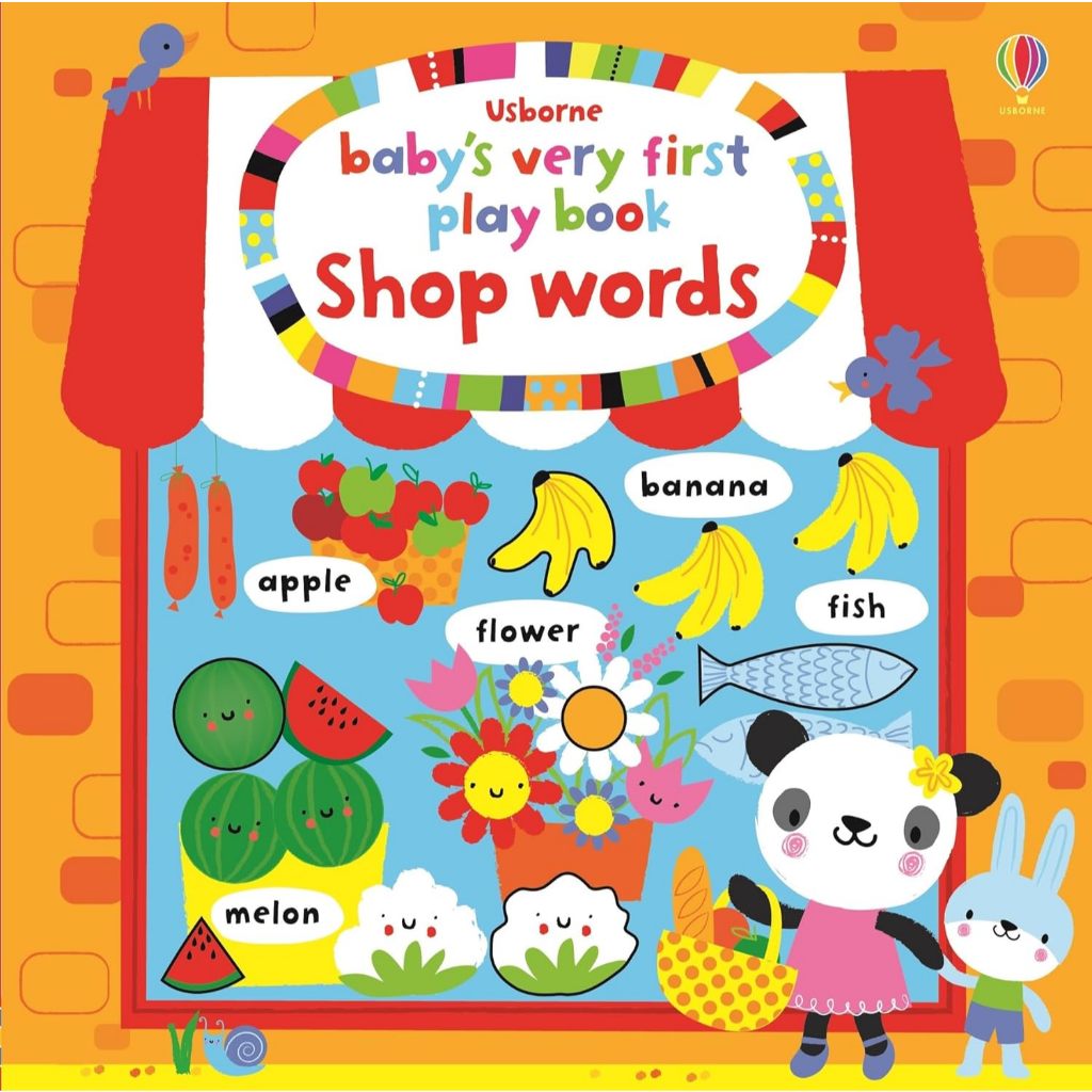 Shop Words - Usborne Babys Very First Play Book โดย Fiona Watt