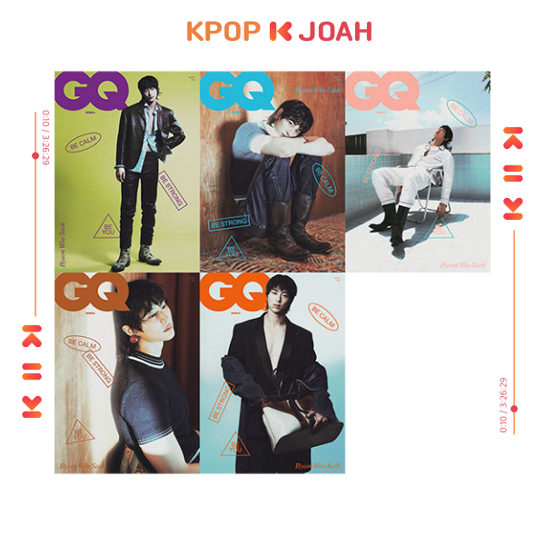 GQ KOREA 2025. 08 -  COVER : Byeon Wooseok (28th Jul.2025)