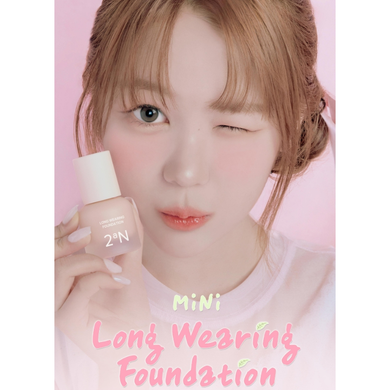 2aN Long Wearing Foundation Mini Set – 4 เฉดสีสําหรับปกปิดไร้ที่ติ