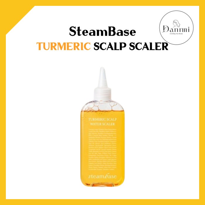 [Steambase] Turmeric Scalp Water Scaler Anti Hair Loss Dead Skin Cells Sebum Care