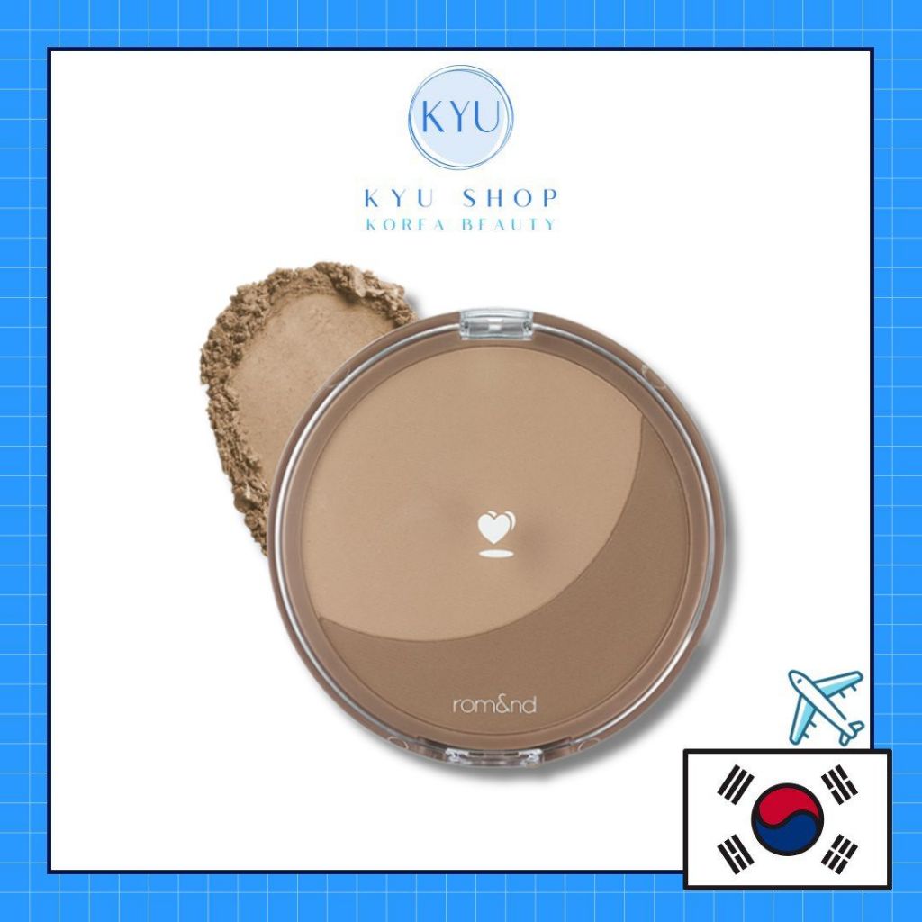 [rom&nd] Better Than Shape แป้งแต่งหน้าคอนทัวร์ 2 สี 9.5g