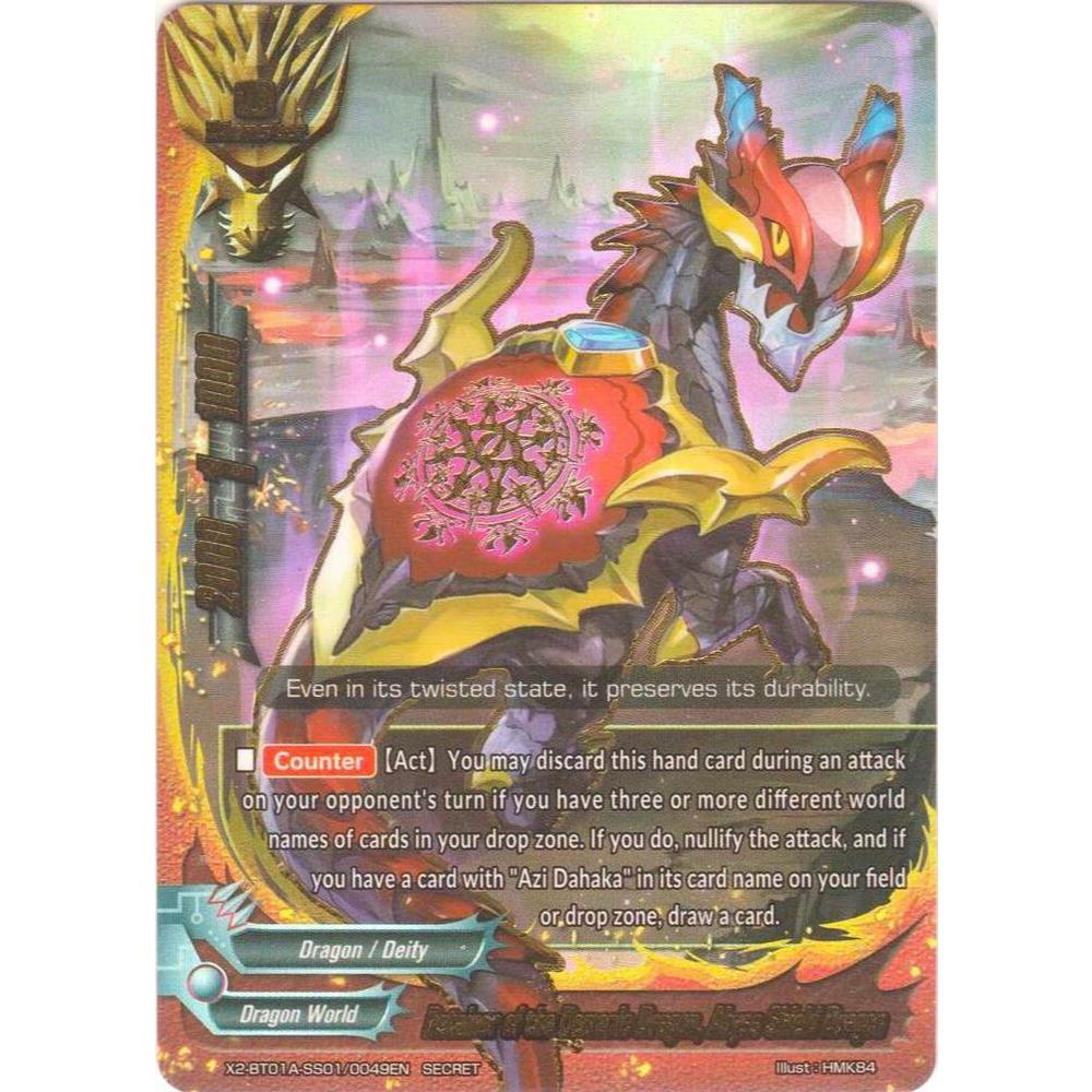 English Future Buddyfight Retainer of the Demonic Dragon, Abyss Shield Dragon X2-BT01A-SS01/0049EN