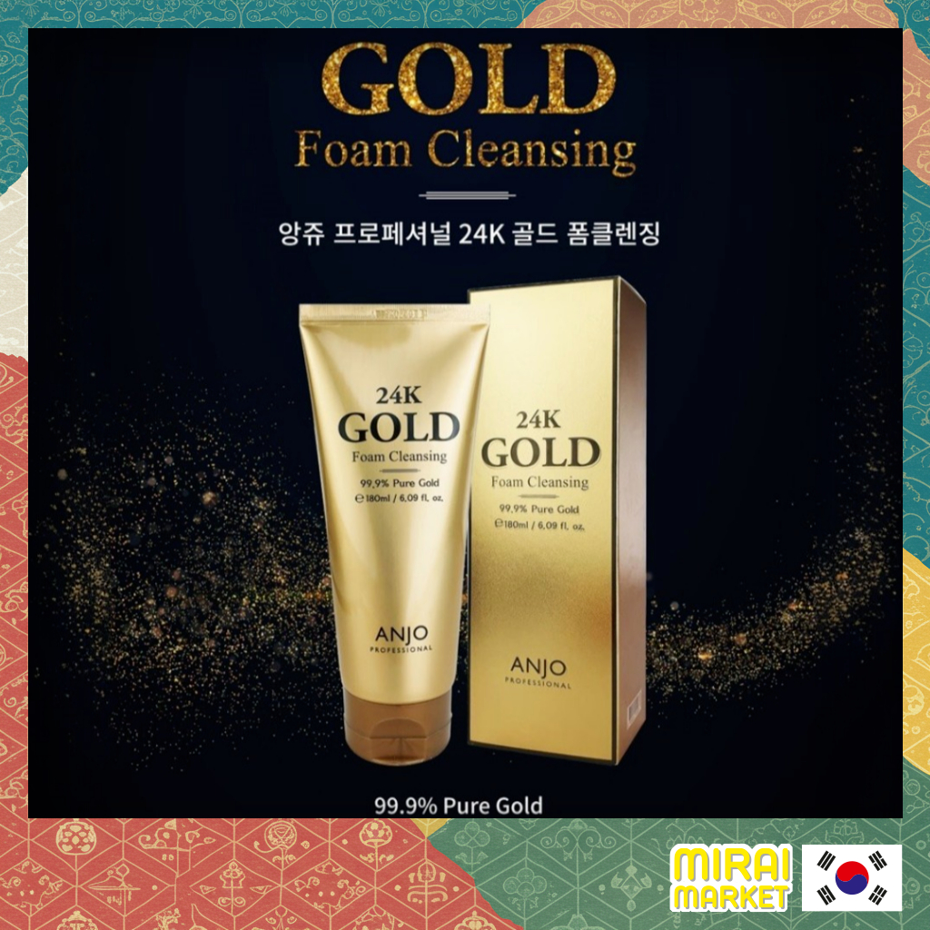 [ANJO] Professional 24K Gold Foam Cleanser 100ml