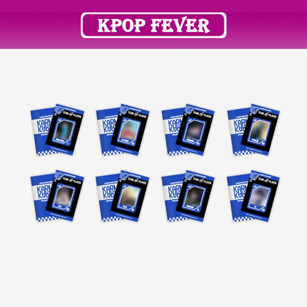 Stray Kids [KARMA] POP-UP Official MD / LOCKER ROOM STICKER BOOK