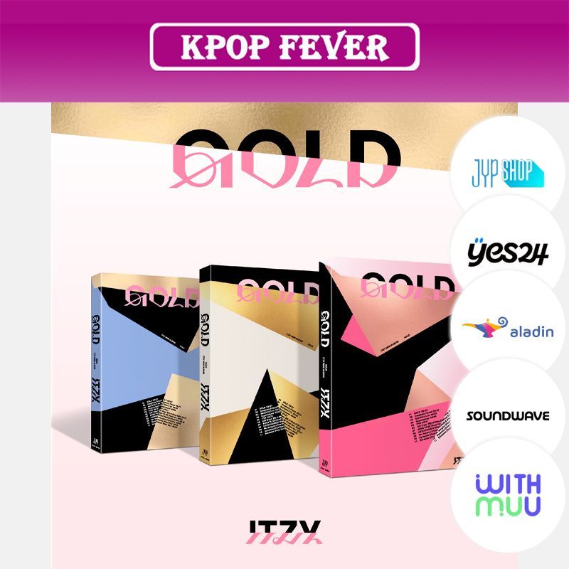 ITZY – [ GOLD ] ALBUM ( PHOTOBOOK VER )