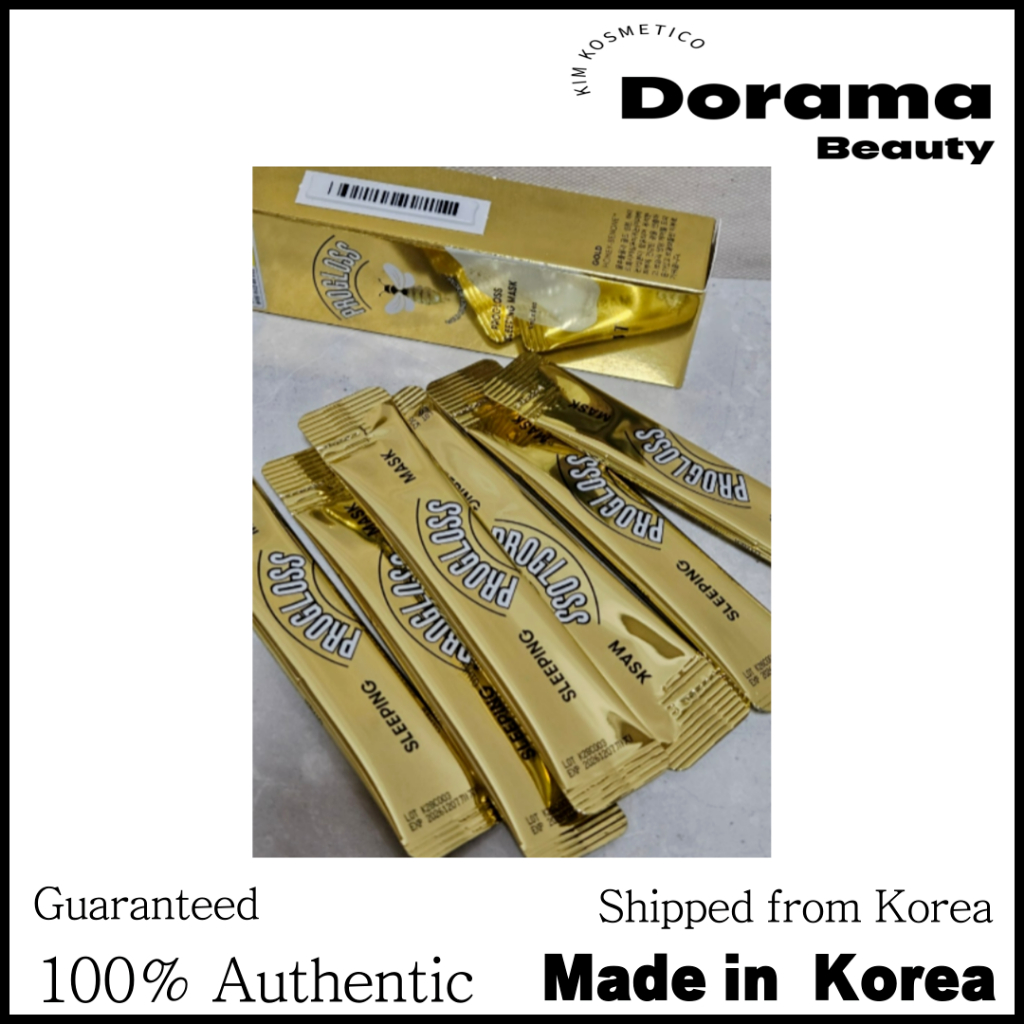 VT COSMETICS Vt เครื่องสําอาง Progloss Sleeping Mask 4ml (6 ชิ้น) 1 ชุด