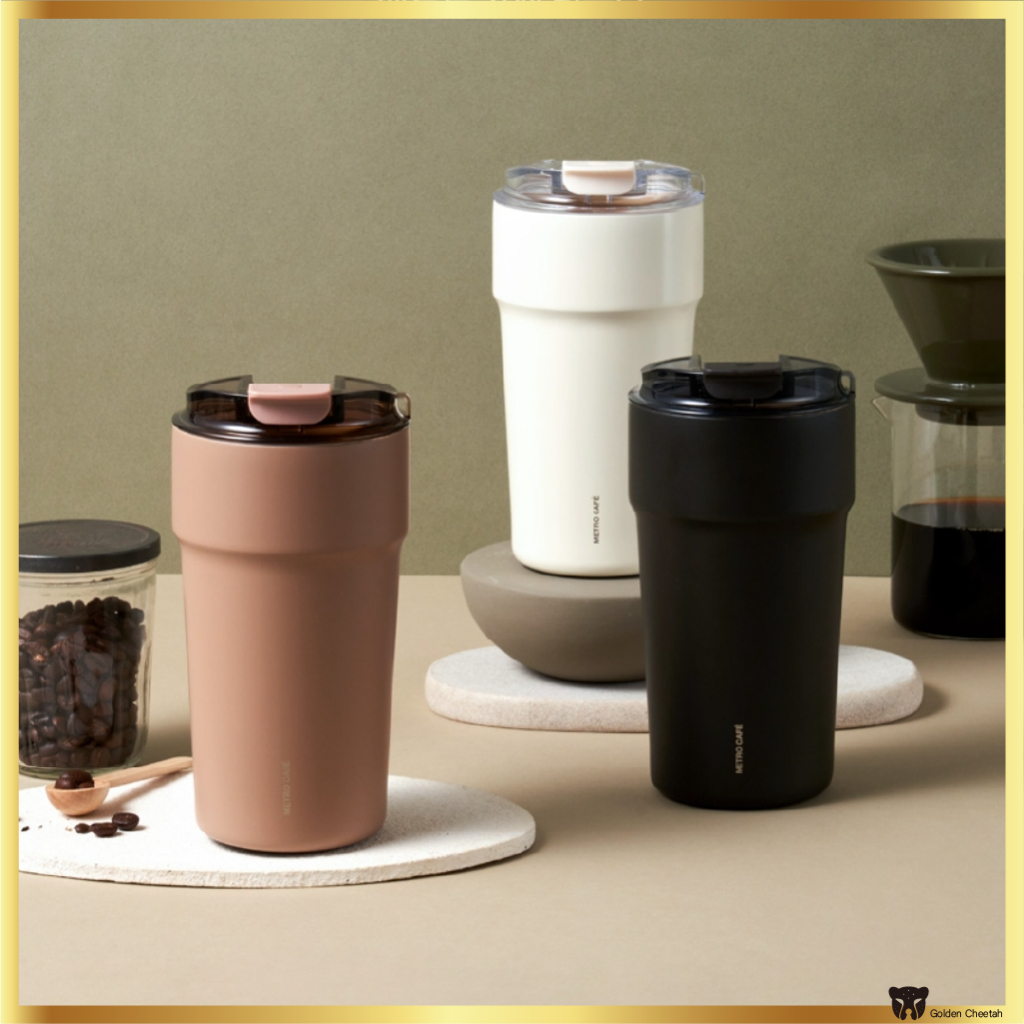 LocknLock Metro Café Ceramic-Coated SUS304 Leak-proof Tumbler 400ml / 500ml / 650ml