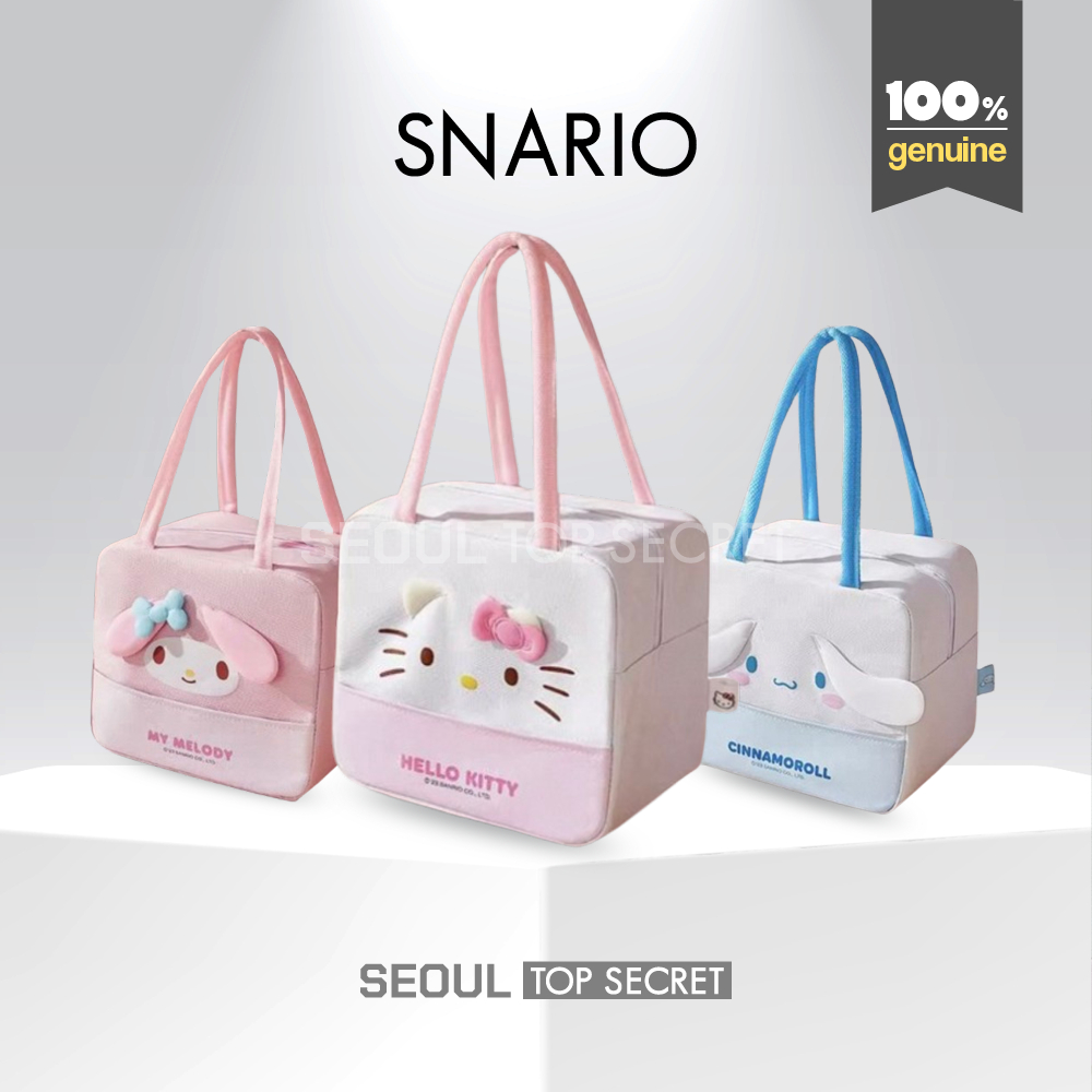 [Sanrio] Character Lunch Box Picnic bag /Shopping bag /Hello Kitty Storage Box /My Melody
