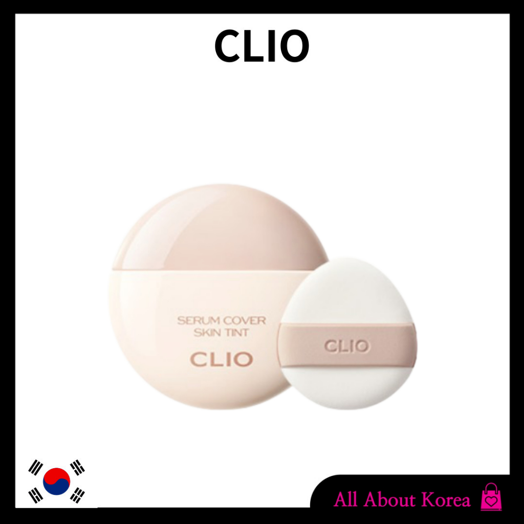 [CLIO]Serum Cover Skin Tint 3 สี (หลัก+พัฟ 1p)