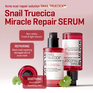 SOME BY MI Snail Truecica Miracle Repair Serum [50ml], เซรั่มดูแลรอยสิว