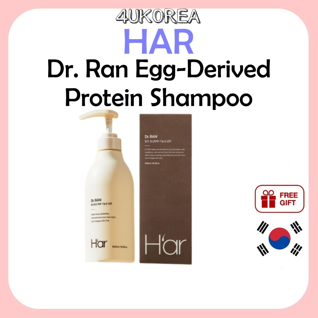 HAR Dr.Ran Egg-Derived Protein Shampoo 500ml / K-BEAUTY