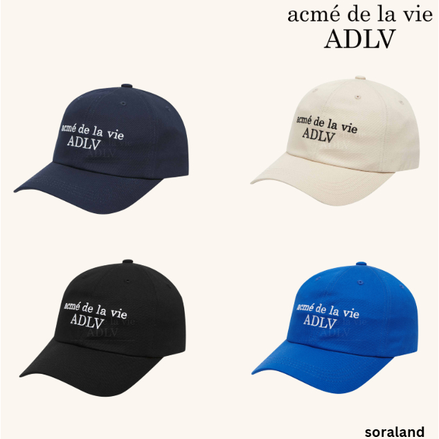 [ACME DE LA VIE] ADLV BASIC BALL CAP 5 สี