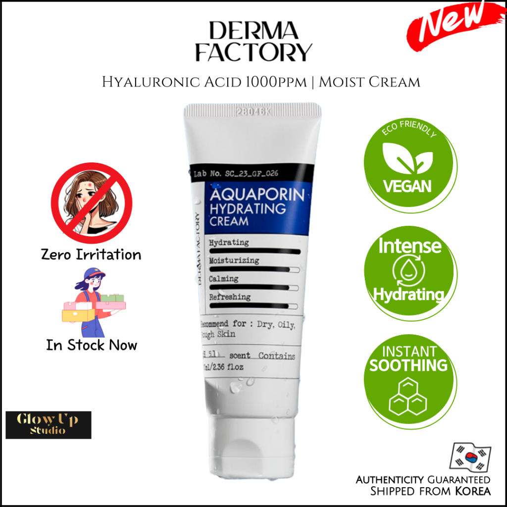 [DERMA Factory] Aquaporin Hydrating Moisturizer Soothing Cooling Thermal Aging Care 70ml