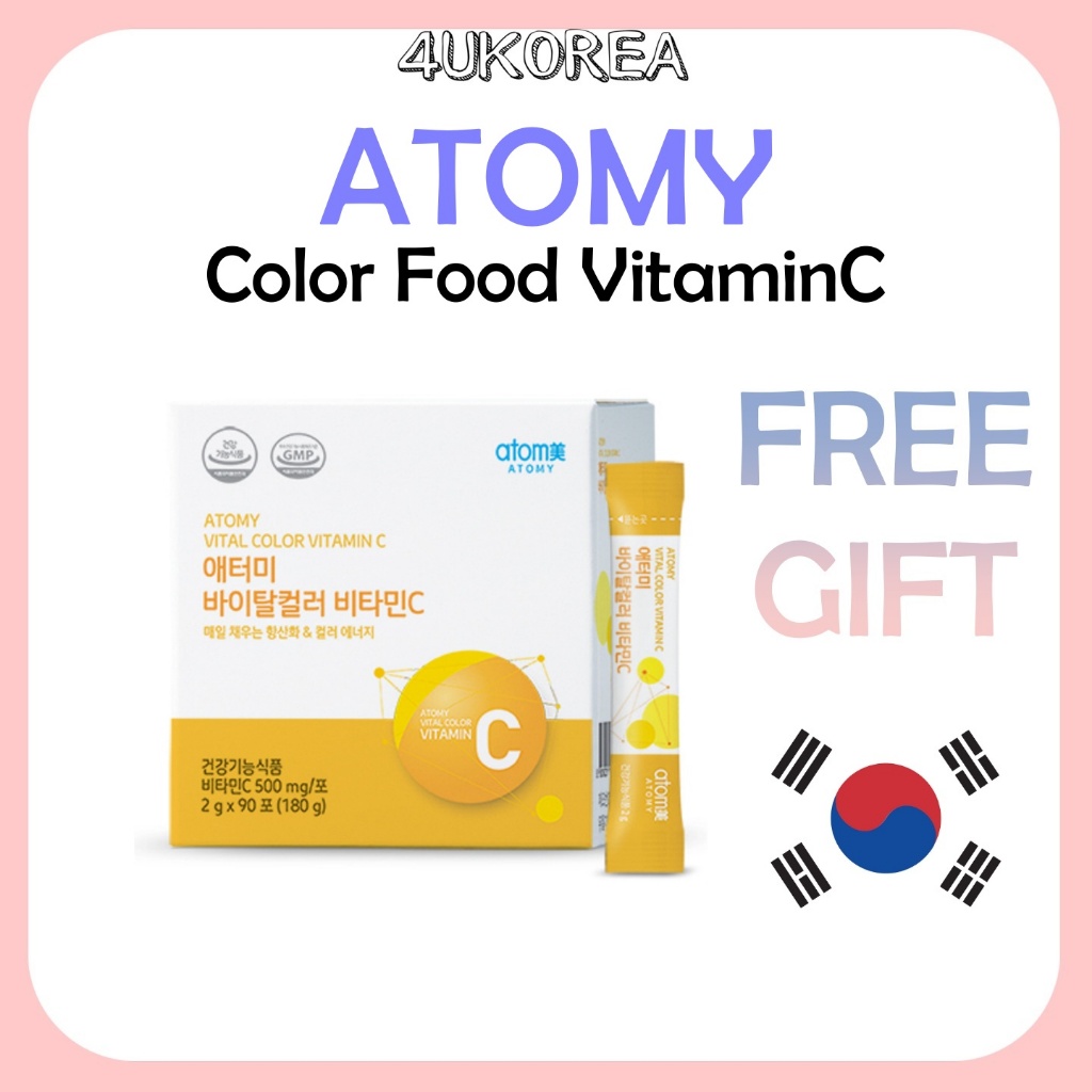 ATOMY Color Food VitaminC ตามินซี 2 g 90 Sticks /K-HEALTH