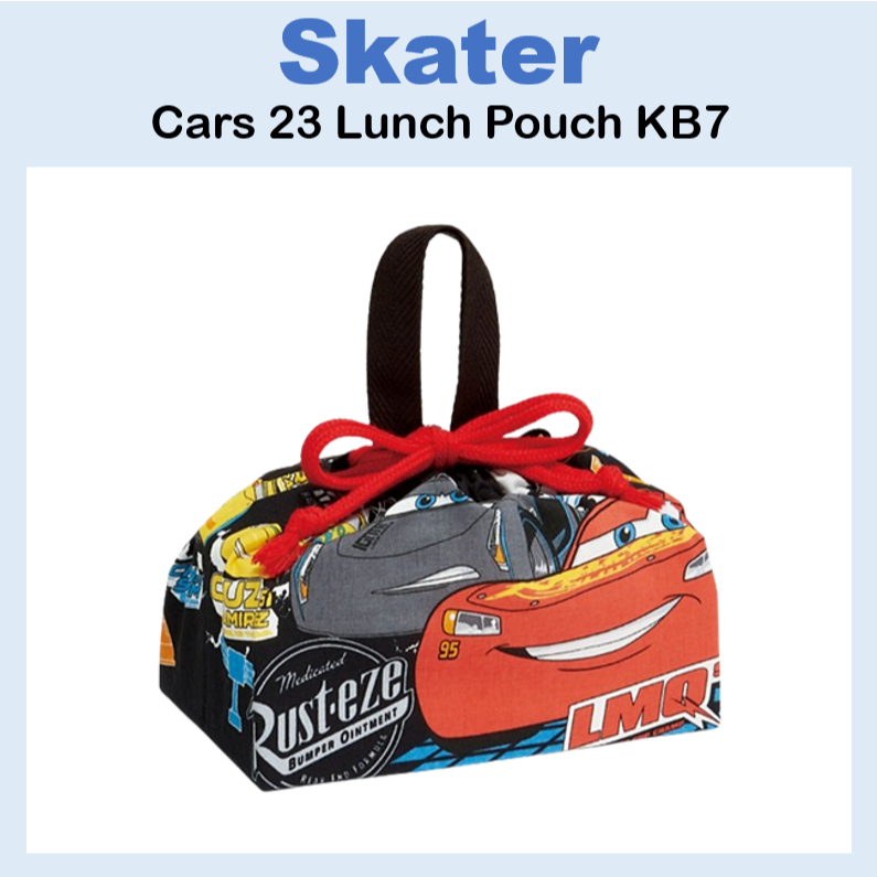 [SKATER] Cars 23 Lunch Pouch KB7
