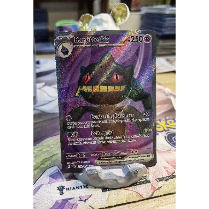 Banette ex - 229/198 - Full Art Secret Scarlet & Violet (Base Set) Singles Pokemon TCG Trading Card 