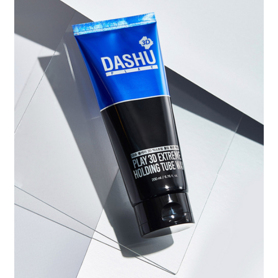 Dashu Play 3D Extreme Holding Tube Hairwax, 200ml, 1ea