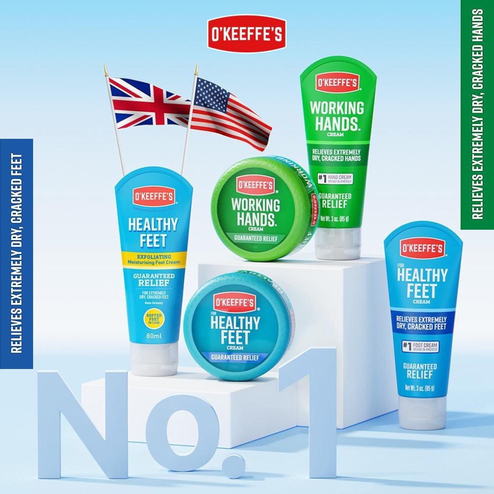 [OKeeffes] Working Hands & Healthy Feet Care Seriesxtreme Dry Hand & Foot Relief / Heavy Duty Repair