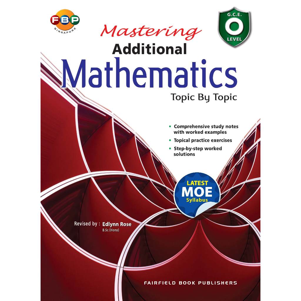 O Level Mastering คณิตศาสตร์เพิ่มเติม Topic โดย Topic