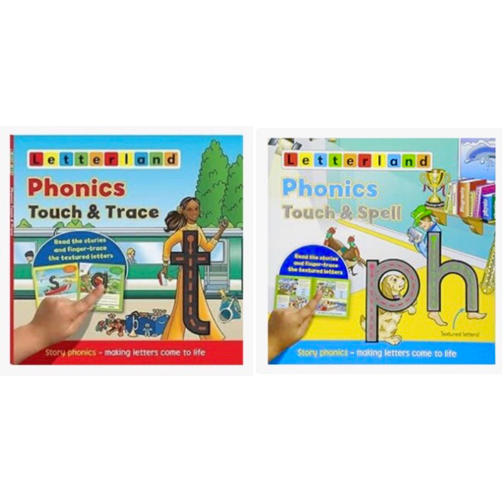 Letterland Phonics : Touch & Trace / Touch & Spell