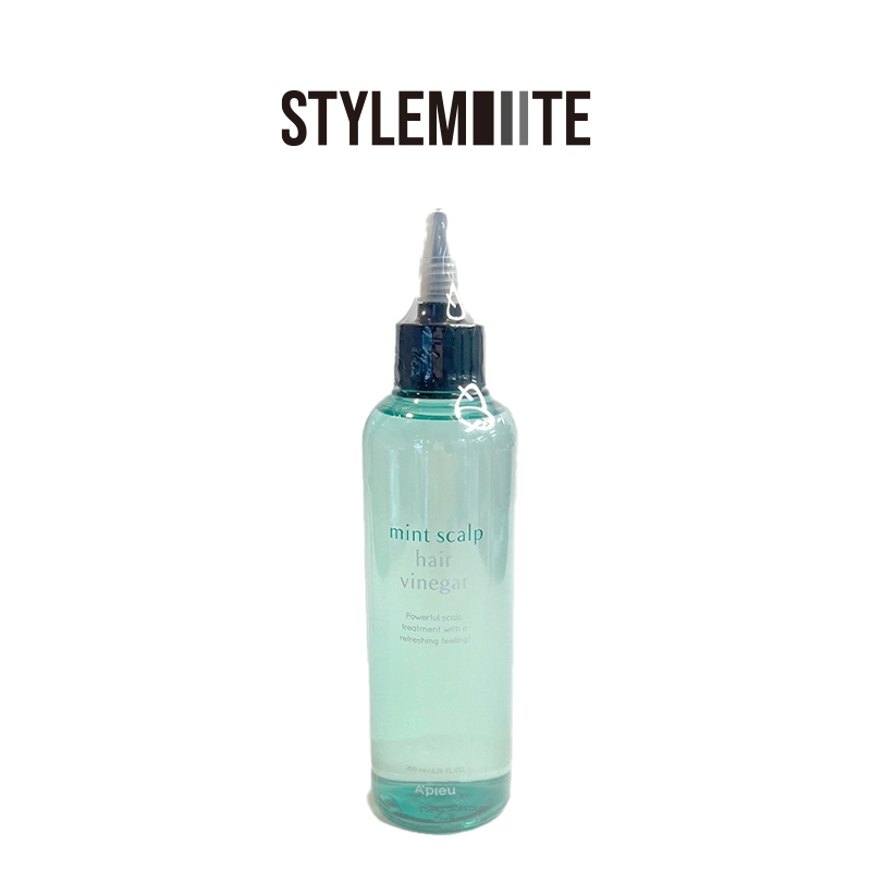 [STYLEMITE OFFICIAL] น้ําส้มสายชูผมหนังศีรษะมิ้นต์ของ APIEU (200ml)