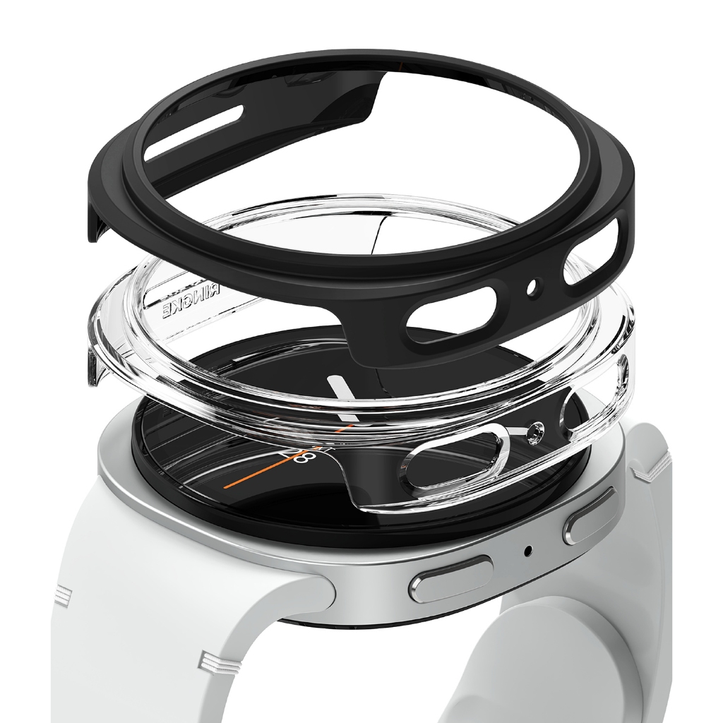 Ringke Slim สําหรับ Galaxy Watch 8 44mm เคสแข็งป้องกันรอยขีดข่วนน้ําหนักเบา
