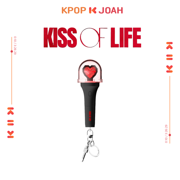 (Mini Light Keyring) KISS OF LIFE 1st World Tour [KISS ROAD] in Seoul MD OFFICIAL MD (20th Aug.2025)