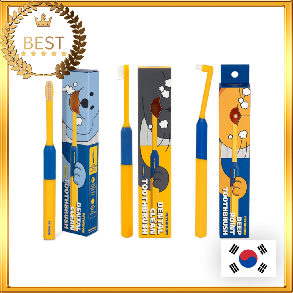 [Pethroom] Pet Toothbrush + Toothpaste Set ยาสีฟันสัตว์เลี้ยง และแปรงฟัน ชุดแปรงสีฟันสําหรับสัตว์เลี้ยง + ยาสีฟัน / แปรงสีฟันขนาดเล็กไฟเบอร์สําหรับแมวและสุนัขขนาดเล็ก | หัวกลมที่มีขนแปรงนุ่มพิเศษสําหรับการทําความสะอาดฟันอย่างล้ําลึก