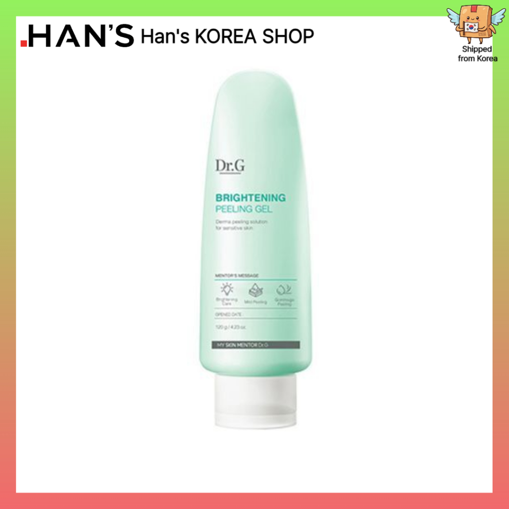 [Dr.G] Brightening Peeling Gel 120ml (Derma Peeling Solution สําหรับผิวแพ้ง่าย Brightening Care Mild