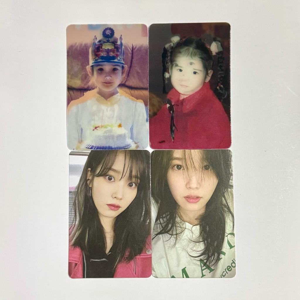 อย่างเป็นทางการ IU Fanclub รุ่นที่ 5 FC UAENA Photocard PC Lenticular
