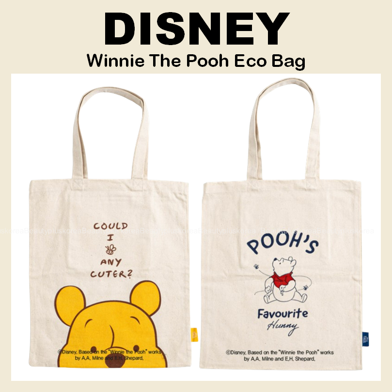 [DISNEY] กระเป๋า Winnie The Pooh Eco (สีเหลือง / แดง) 1045244