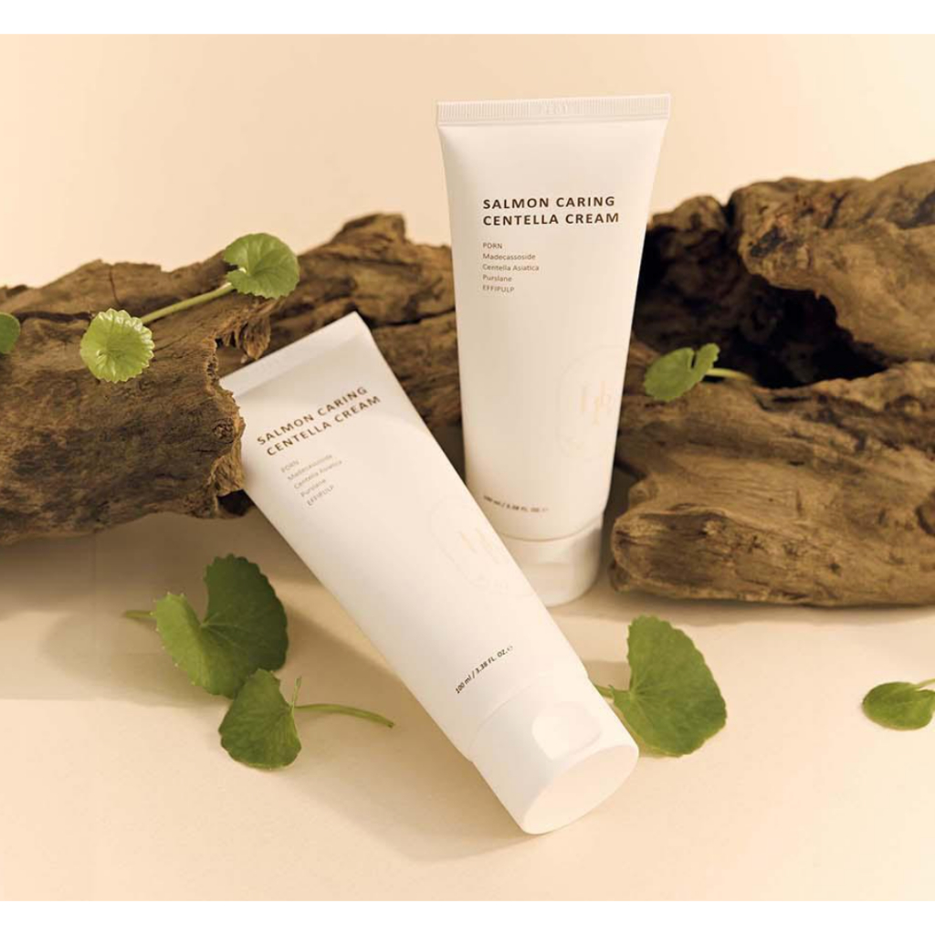 [HEVEBLUE] Salmon Caring Centella Cream 100mL