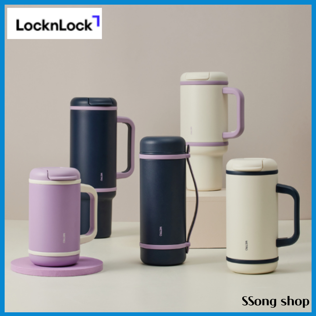 LocknLock Metro PerfectSeal แก้วน้ําสแตนเลส
