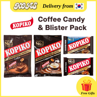 [Kopiko] Coffee & Cappuccino Candy 100g / Blister Pack 32g