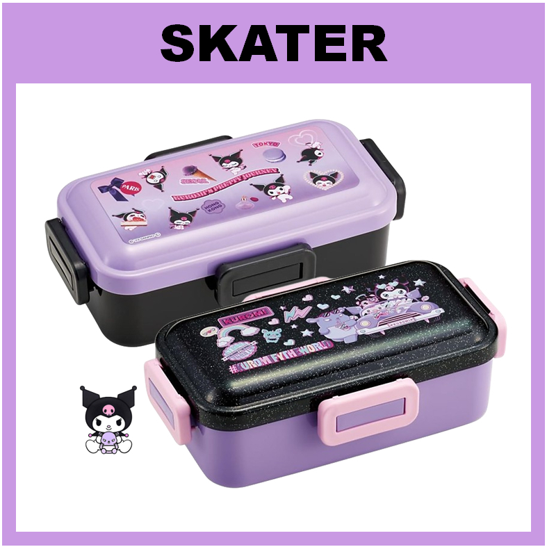 [SKATER] Kuromi กล่องข้าวล็อค 4 จุด 530ml PFLB6AG (Pretty Journey/ Wonder Journey)